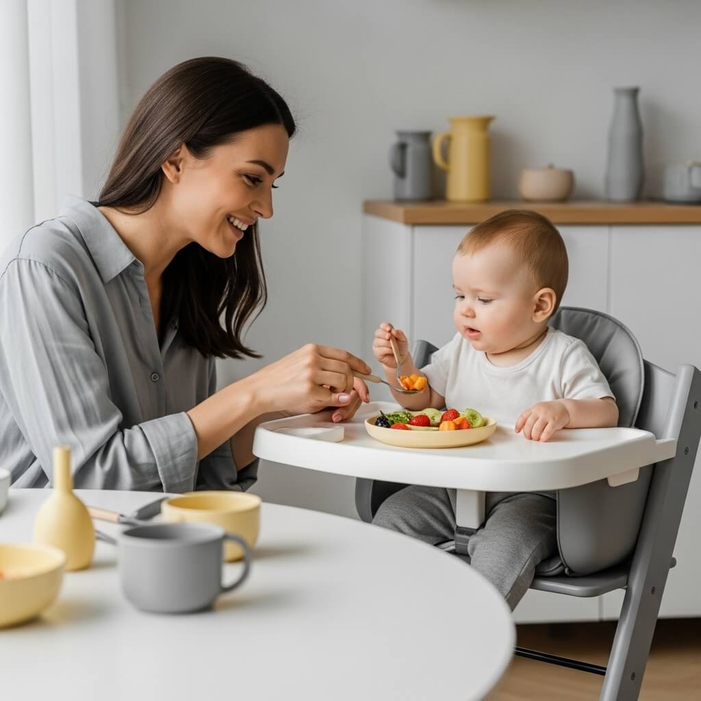 Guia Prático de Alimentação Infantil: Introdução Saudável e Sem Estresse