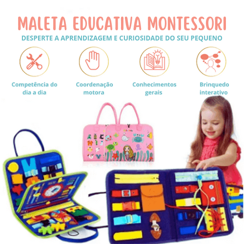 Maleta Educativa Infantil: Aprenda e Divirta-se