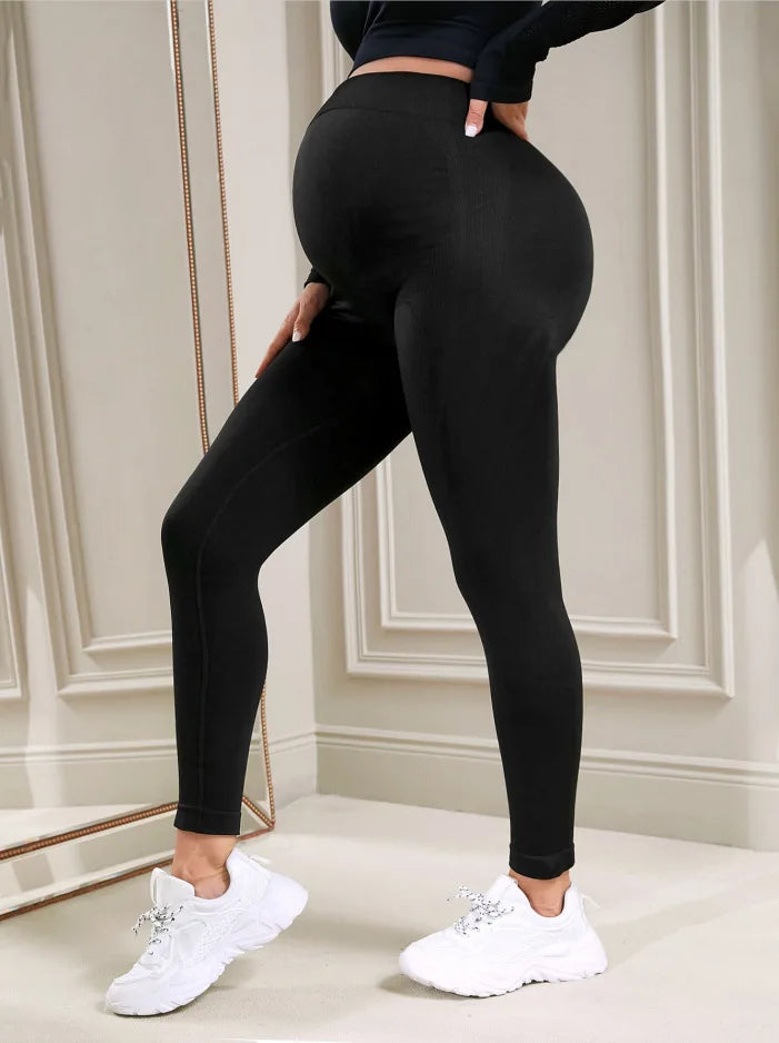 Legging Gestante Cangu ComfortFit – Suporte Abdominal, Elasticidade Premium e Estilo Moderno