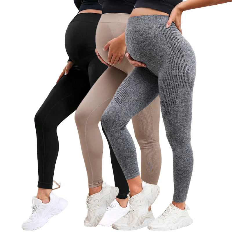 Legging Gestante Cangu ComfortFit – Suporte Abdominal, Elasticidade Premium e Estilo Moderno