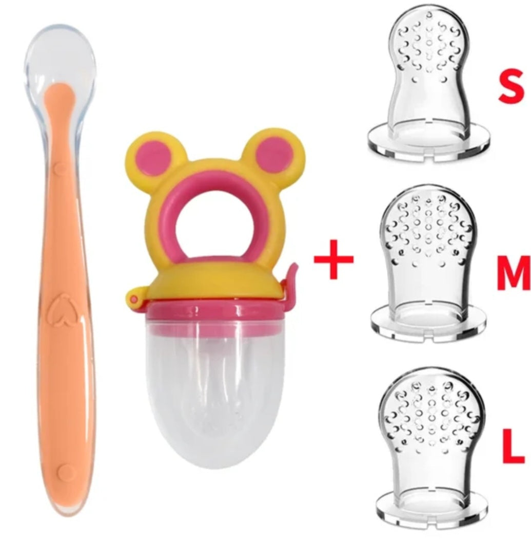 Chupeta Alimentadora • Deixe a introdução alimentar do seu pequeno mais divertida