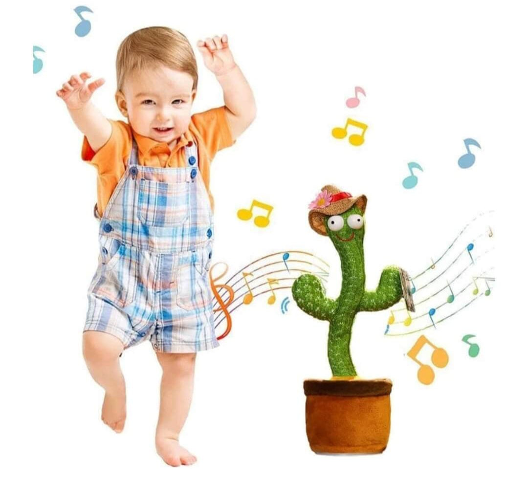 Cacto Dançante Interativo,
Brinquedo que canta e dança,
Brinquedo educativo infantil,
Brinquedo que repete frases,
Brinquedo interativo para bebês,
Brinquedo para desenvolvimento infantil,