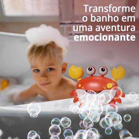 Caranquejo Bubble Musical • Explorador de Bolhas Kids