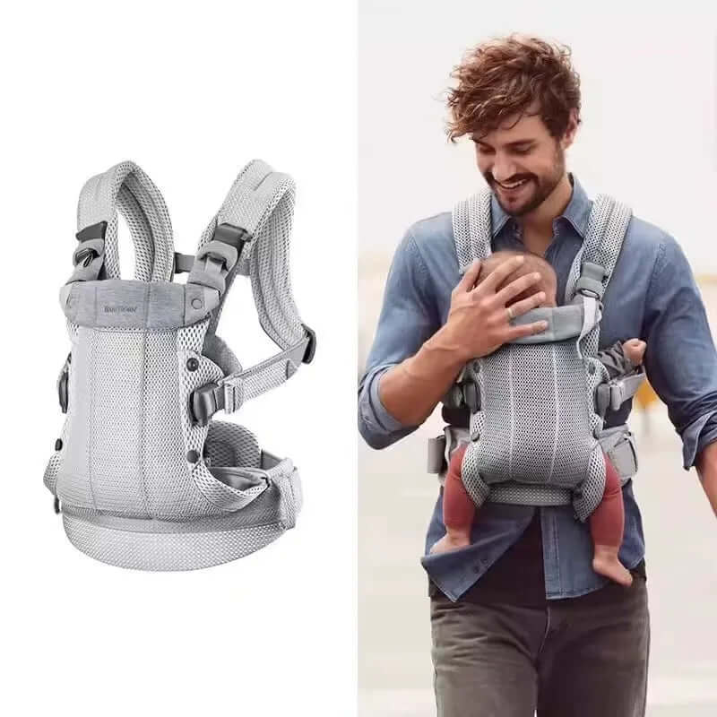 Canguru Ergonômico OmniComfort™ 360° – Conforto Total para Pais e Bebês
