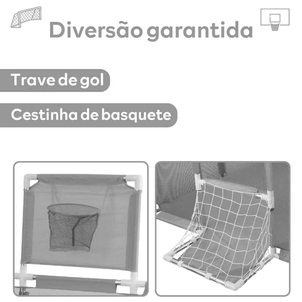 Cercado BabySafePlay™ – Segurança e Liberdade para Seu Bebê!