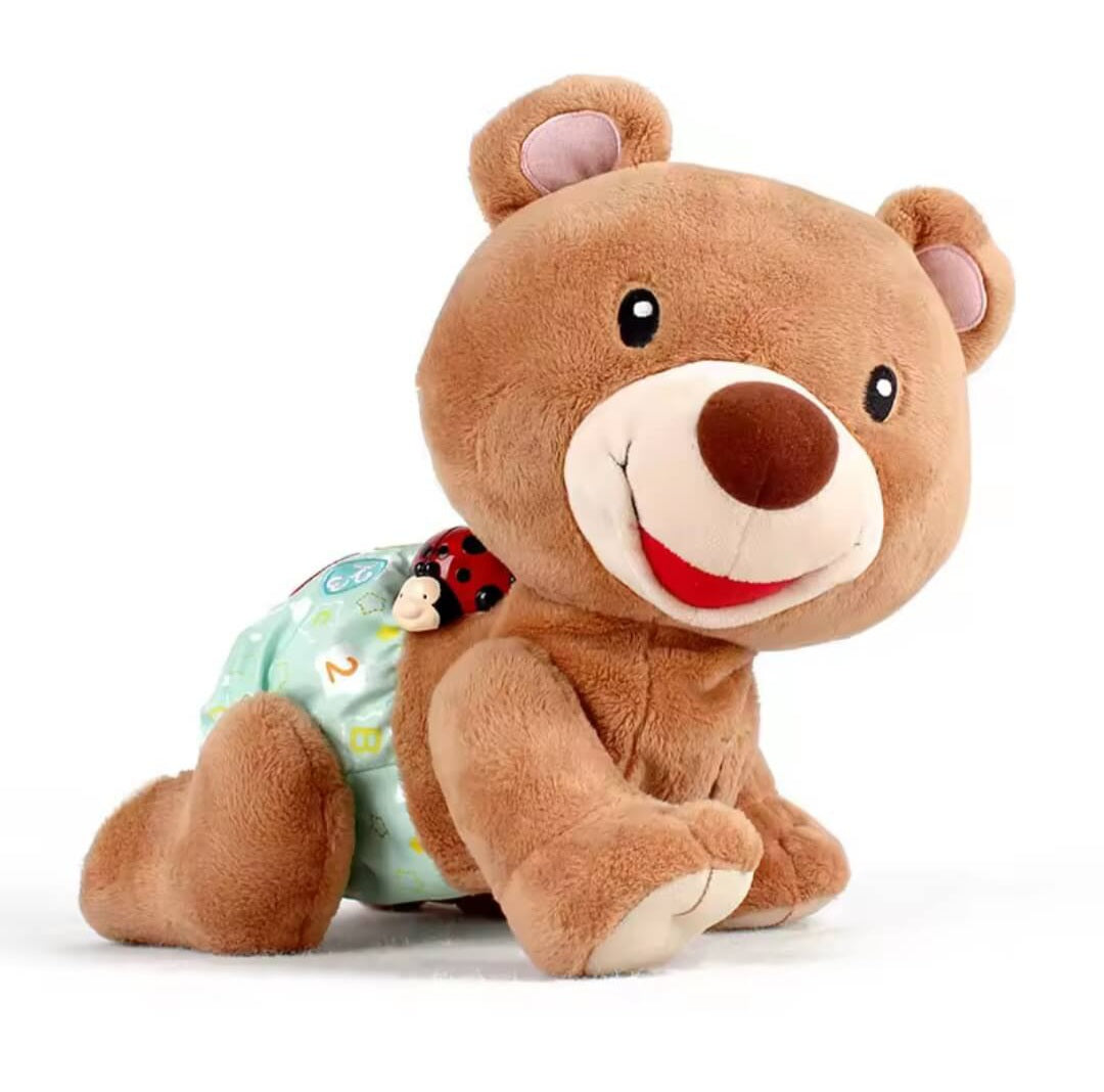 Ursinho Encantado – O Companheiro Perfeito para o Seu Bebê Engatinhar