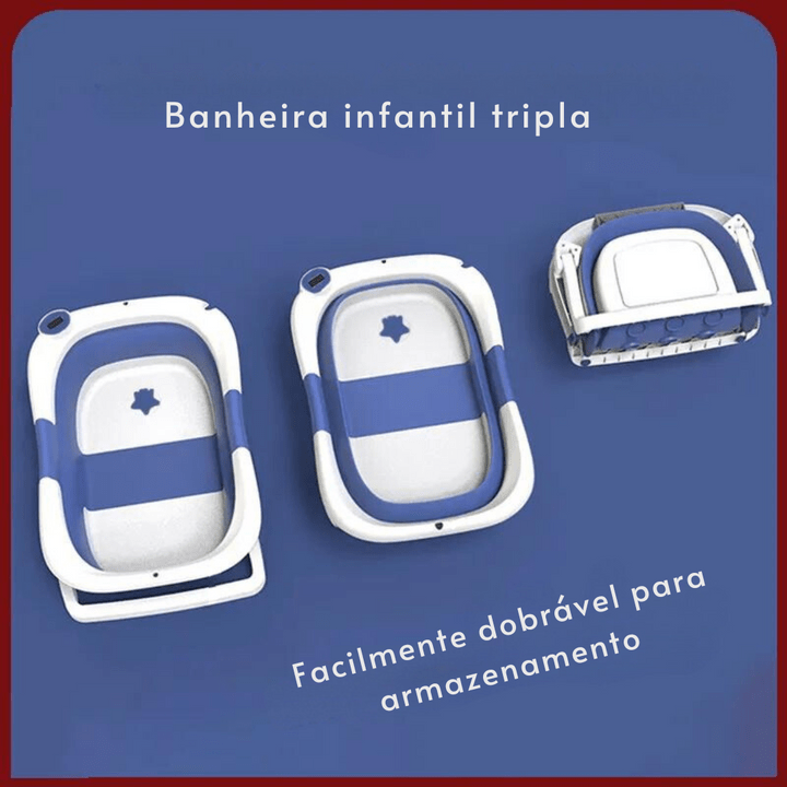 Banheira Termo Antiderrapante • Transforme o banho de seu bebê em um momento seguro.