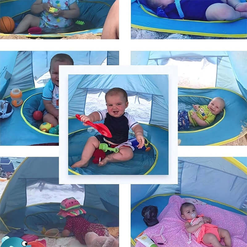 Baby SunPlay – A Barraca/Piscina de Praia com Proteção UV 50