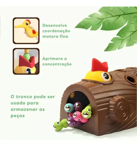 Pica Pau Magnético Montessori Baby