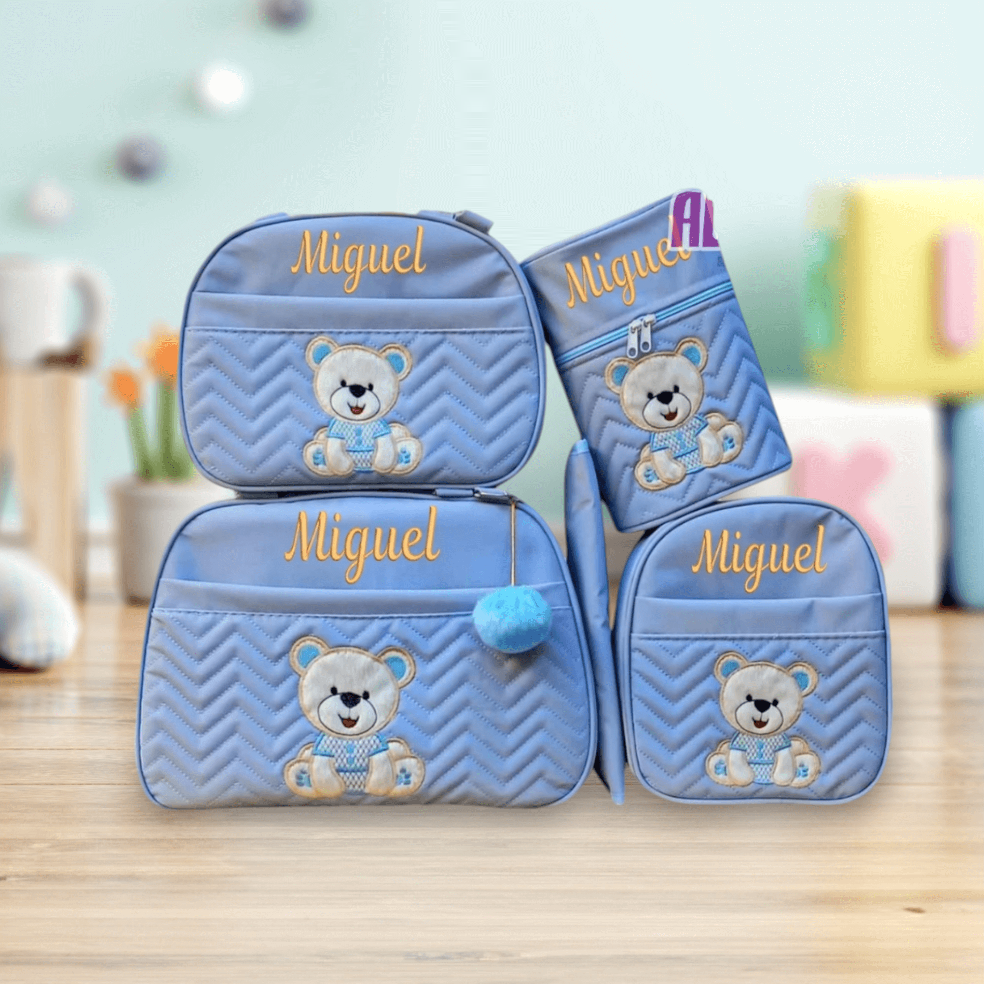 Bolsa Maternidade Personalizada Mommy Bag – Praticidade e Estilo para Você e Seu Bebê