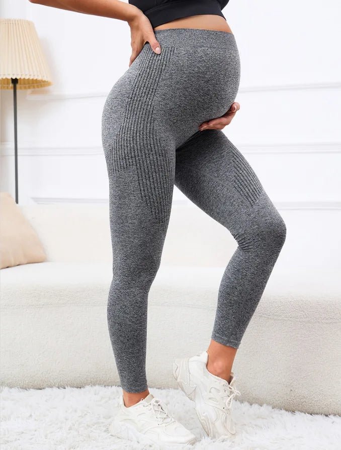 Legging Gestante Cangu ComfortFit – Suporte Abdominal, Elasticidade Premium e Estilo Moderno