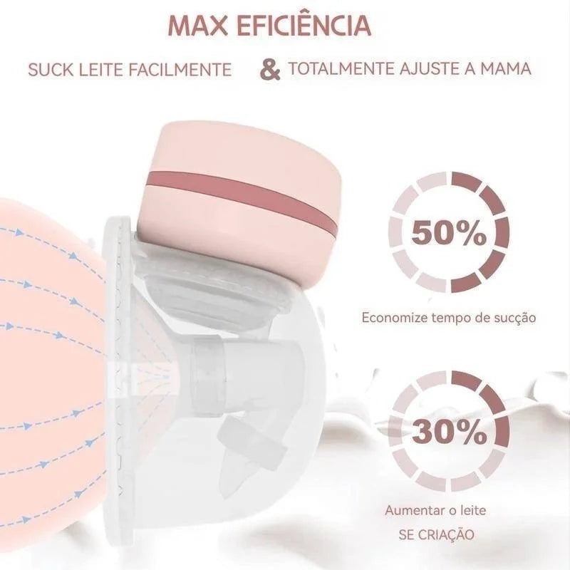 MamyFlow • Extratora Mãos Livres, fluxo natural, inspirado na mamãe