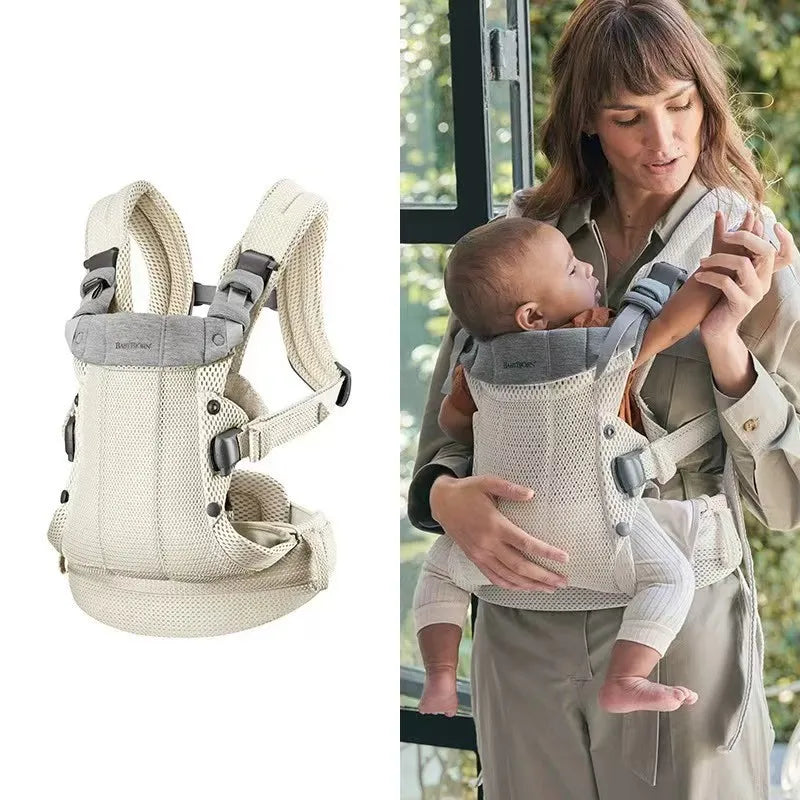Canguru Ergonômico OmniComfort™ 360° – Conforto Total para Pais e Bebês