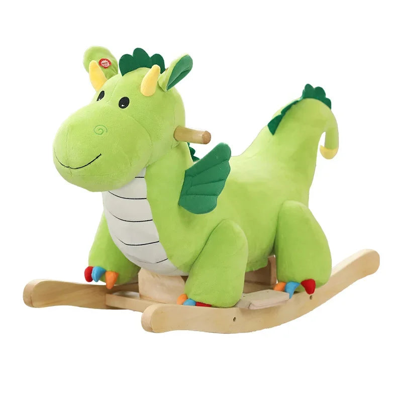Dino Rock – Balanço em Formato de Dinossauro de Pelúcia