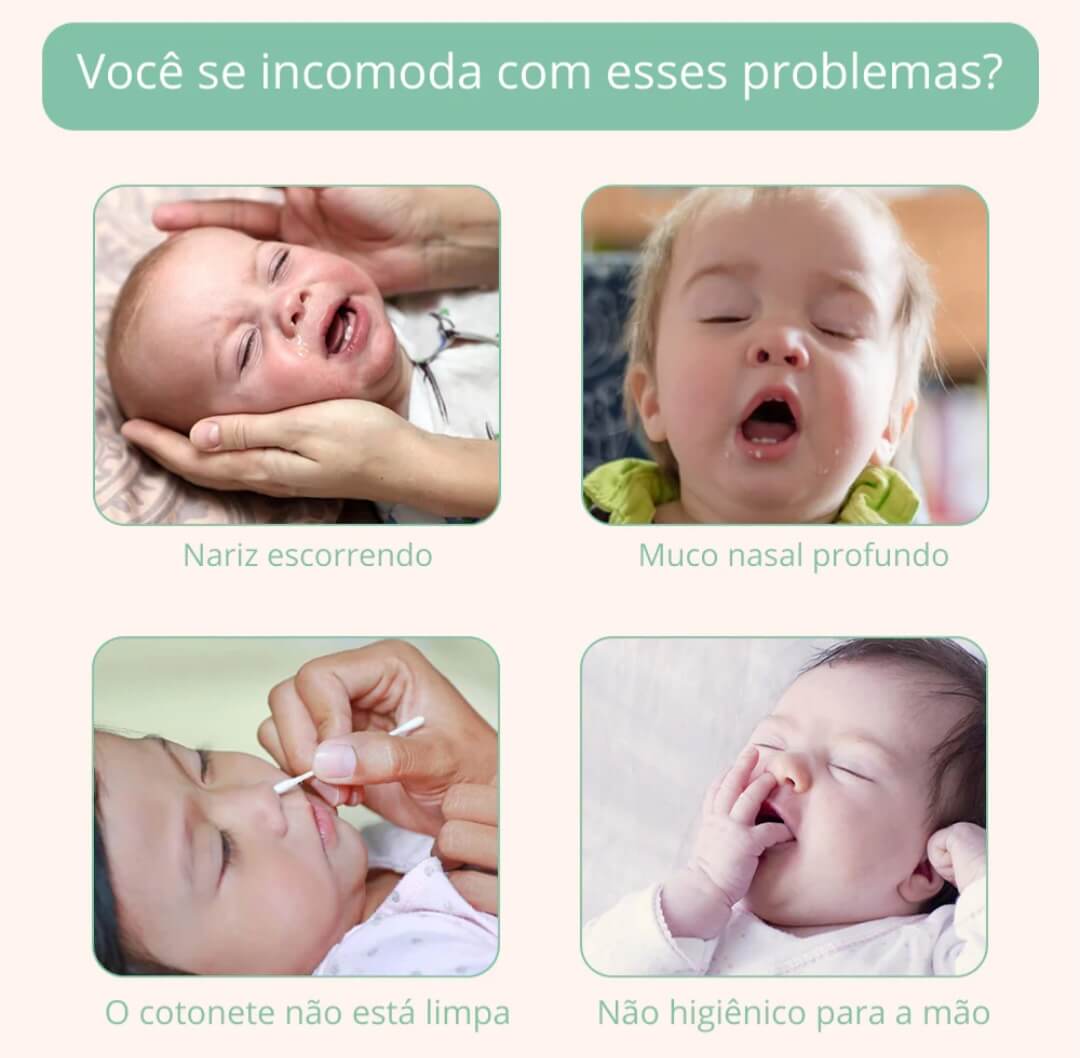 NasalCare Pro • Cuidando do narizinho do seu bebê