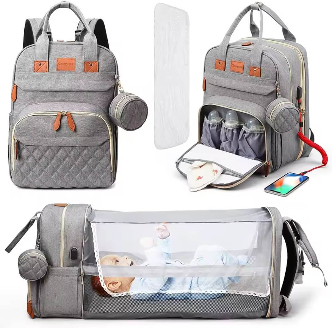 Mochila Materno Baby • Conforto para mamãe e bebê em dias de passeios
