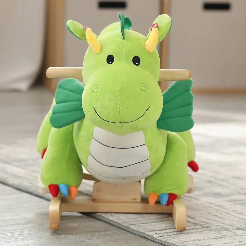 Dino Rock – Balanço em Formato de Dinossauro de Pelúcia