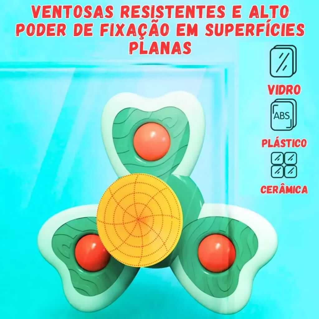 Spinner Encanto Baby - Turbine a diversão do seu bebê
