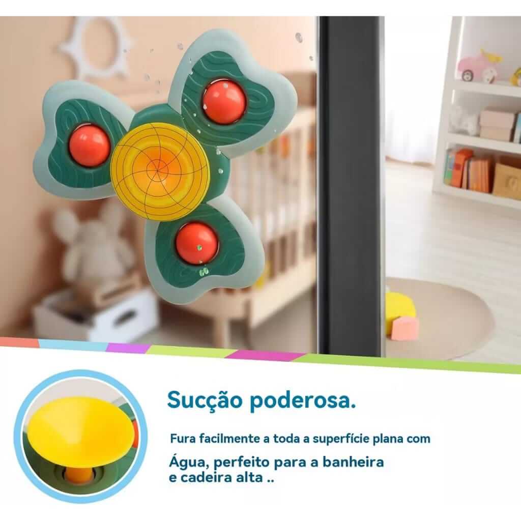 Spinner Encanto Baby - Turbine a diversão do seu bebê