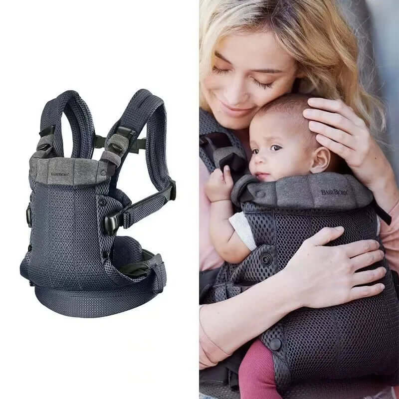 Canguru Ergonômico OmniComfort™ 360° – Conforto Total para Pais e Bebês