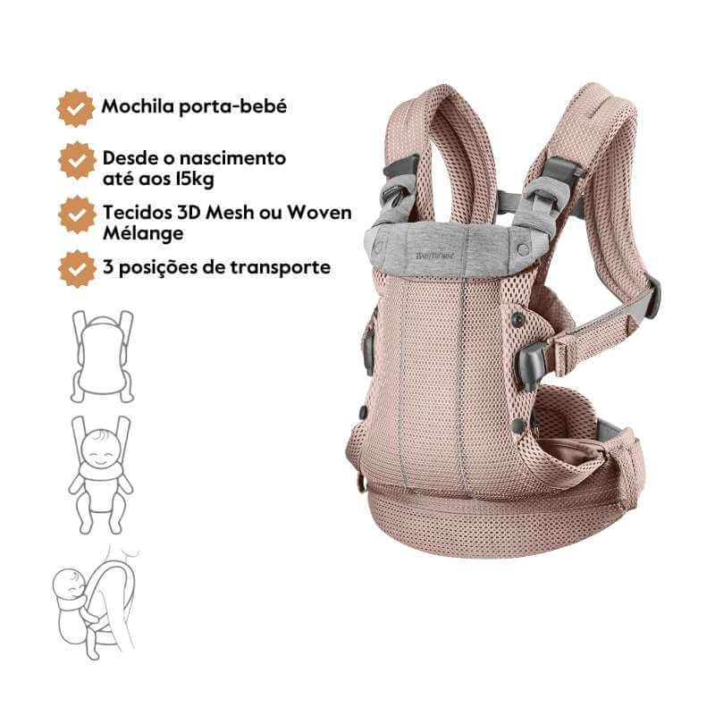 Canguru Ergonômico OmniComfort™ 360° – Conforto Total para Pais e Bebês