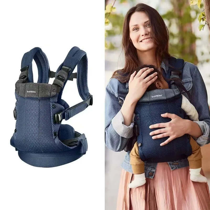 Canguru Ergonômico OmniComfort™ 360° – Conforto Total para Pais e Bebês