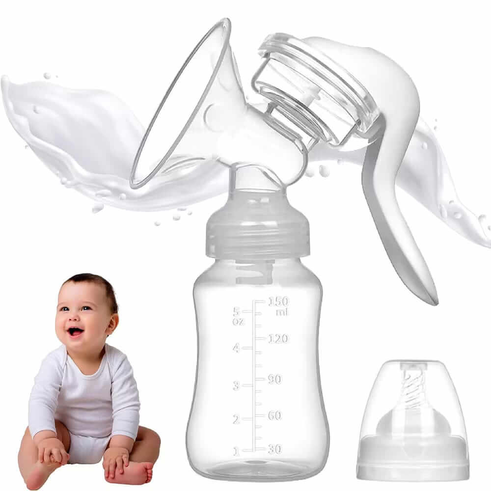 Bomba de Leite Manual – Extração Suave e Confortável