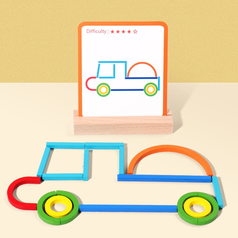 Quebra-Cabeça Genial Montessori • Aprendendo de maneira divertida